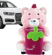 Car Trash Bin - Car Napkin Holder Cute | Automotive Interior Decoration for Trucks, Suvs, Sedans, Van, Vehicles