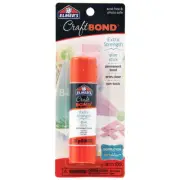 Elmer's Craft Bond EXTRA STRENGTH GLUE STICK Clear Permanent Bond Non-Toxic HQ