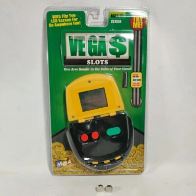 MGA Entertainment Vegas Slots Handheld Game Console Electronics 1998 NEW SEALED