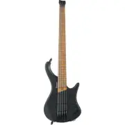 Ibanez EHB1005-BKF EHB Series 5-String Headless Electric Bass, Black Flat