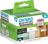 在飛比找樂天市場購物網優惠-[4美國直購] DYMO LW 1933081 標籤紙 25