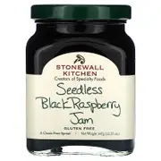 Stonewall Kitchen, Seedless Black Raspberry Jam, 12.25 oz (347 g)