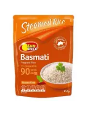 Sunrice 9 Second Indian Basmati Rice 250gm x 6