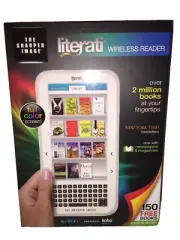 The Sharper Image Powered by Kobo Literati Wireless Reader Color Screen (NEW)