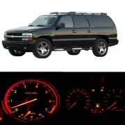 For 1999-2000 Honda Civic Red LED Package Instrument Cluster Panel Climate Light (for: Honda)