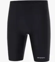 DEVOROPA Boy's Black Quick Dry Athletic Jammer Swim Short's Sz Large