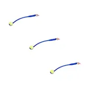 3x Dudley's World Of Pets Ball Chaser Pet Dog Outdoor Play Toy Assorted Set