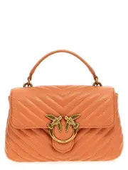 [Pinko] Pinko-Love Lady Puff Mini Borse A Mano Arancione-Donna OS Orange