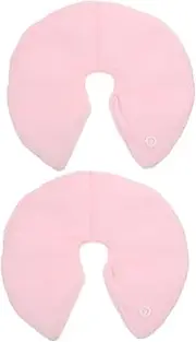 Healeved 1 Pair Packs Nursing Pad Ice Bag Ice Pop Bags Breast Pad Breastfeeding Cooling Pads Breastfeeding Therapy Pads Breast Heat Therapy Breast Breast Gel Pink PVC