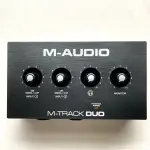 【M-AUDIO】M-TRACK DUO 錄音介面 AUDIO INTERFACE(保固一年總代理公司貨)