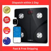RENPHO Bluetooth Body Fat Scale ES-CS20M Black Smart BMI Digital Weight Scale