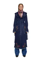[Current Mood] Woven Dreams Denim Trench Coat