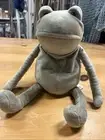 Jellycat VERY RARE Fergus Frog Green Plush Animal Stuffed Animal