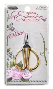Sullivans Petites Heirloom Embroidery Scissors Gold