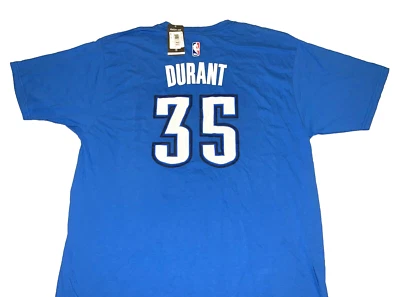 Rare Vintage Kevin Durant Thunder NBA Basketball Jersey T-Shirt New! NWT XXL 2X