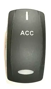 Carling Accesory ACC White Lighted Rocker Switch Cover