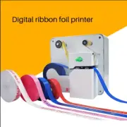 Digital ribbon printer, satin ribbon printing machine hot stamping foil printer