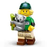 在飛比找蝦皮購物優惠-Lego 71037 人偶包 動物保育員 無尾熊