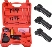 Brake Bleeding Kit with Handheld Vacuum Pump Car Motorcycle, Manual Vacuum Press