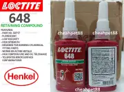 LOCTITE 648 Retaining Compound-High Strength 50ml with QR Code- 32717 IDH 236606