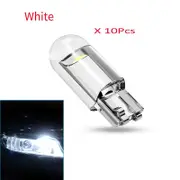 10 Pcs Lot COB T10 LED Signal Reading Wedge Color DIY Light 12V white
