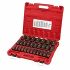Milwaukee 49-66-7015 29-Pc. 1/2" Drive Metric Socket Set New