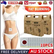 10-200x Perfect Detox Slimming Patch Navel FatBurner Sticker Belly Waist Plaster