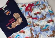 NEW WITH TAGS MENS PETER ALEXANDER PENNY PYJAMA SET SIZE LARGE