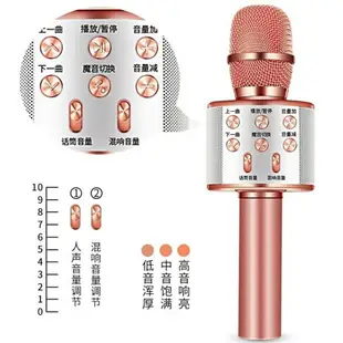 麥克風無線藍牙兒童手機話筒音響一體