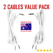 TENS ELECTRODE PADS CABLES WIRES LEADS CORDS - 2 CABLES for $24.99 - 500 + SOLD