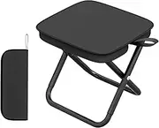 Folding Stool Portable Folding Stool | Lightweight Folding Stool - Multifunctional Camping Stool, Small Lightweight Folding Stool for Indoor and Outdoor