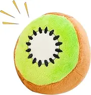 Dog Plush Toys | Stuffed Dog Toys - Fruit Design Treat with Sound for Puppy Indoor Fetch Chewing Training Teething Travel Crate Birthday Easter Christmas Halloween Activities and Playtime Fun