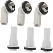 Portable Ac Drain Hose Kit 15mm Bend Fitting for Air Conditioning Units Comprehensive Installation Parts