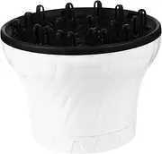 PartyKindom Hair Diffuser Attachment for Blow Dryer Diffuser Easy to Use Protects Hair From Damage Suitable for Home and Salon Use
