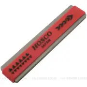 Hosco Compact Fret Crowning File for Jumbo Guitar, Bass Frets w/ Rubber Grip