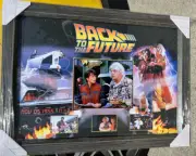 Michael J Fox and Christopher Lloyd - Marty and Doc Dual Signed Photo with a COA