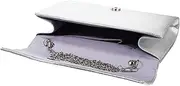 [Minkissy] Elegant Women Evening Bag Clutch Purse for Banquets Party Handbag Stylish Change Purse for Women