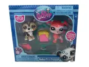 Hasbro Littlest Pet Shop G7 Pet Pairs Jump N Joy #88 Sheltie 89 Coral Poodle NEW