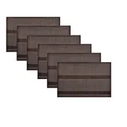 Set of 6 Dreamtime Bamboo Table Placemats 30 x 45cm