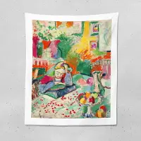 在飛比找樂天市場購物網優惠-閱讀女孩 馬蒂斯野獸派抽象油畫浪漫主義藝術掛畫 臥室背景墻掛