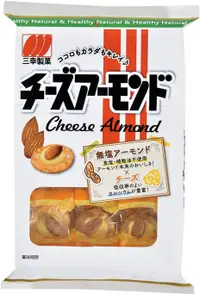 在飛比找DOKODEMO日本網路購物商城優惠-[DOKODEMO] 三幸製菓 起士杏仁餅乾 16枚