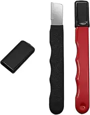 MYLEUS 2pcs Garden Tool Sharpener,Universal Gardening Tools for Pruner, Hedge, Kitchen Knife,Scissors,Loppers,Axe,Clippers, Pocket Knives,Sharpening for BBQ Camping Outdoor Kitchen Mountaineering