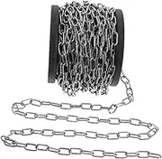 1Roll Stainless Steel Chain Link Lightweight Metal Fixture for Home Camping and Outdoor Use for Plants Bird Feeders and Fixtures