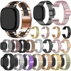 For Fitbit Versa 3 4 /Sense 2 1 Stainless Steel Band Milanese Watch Wrist Strap