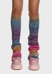 Mythical Fantasy Leg Warmers - Rainbow