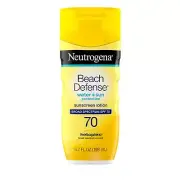 Neutrogena Beach Defense Face and Body Sunscreen Lotion with Broad Spectrum S...