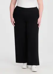 [Taking Shape] Taking Shape Natural Willow Pant Size 16 in Black, Viscose - Plus Size Women's Clothing Black
