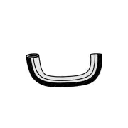 Superspares Engine Bypass Hose for BMW 2002 E10 1502 1.6L 2.0L 1969-1977