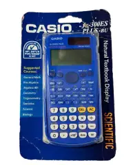 Casio FX-300ES Plus BU Calculator for that big math problem, It's Scientific New