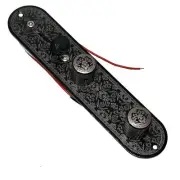 Tele Electric Guitar Prewired Control Plate 3-Way Switches Knob For Telecaster
